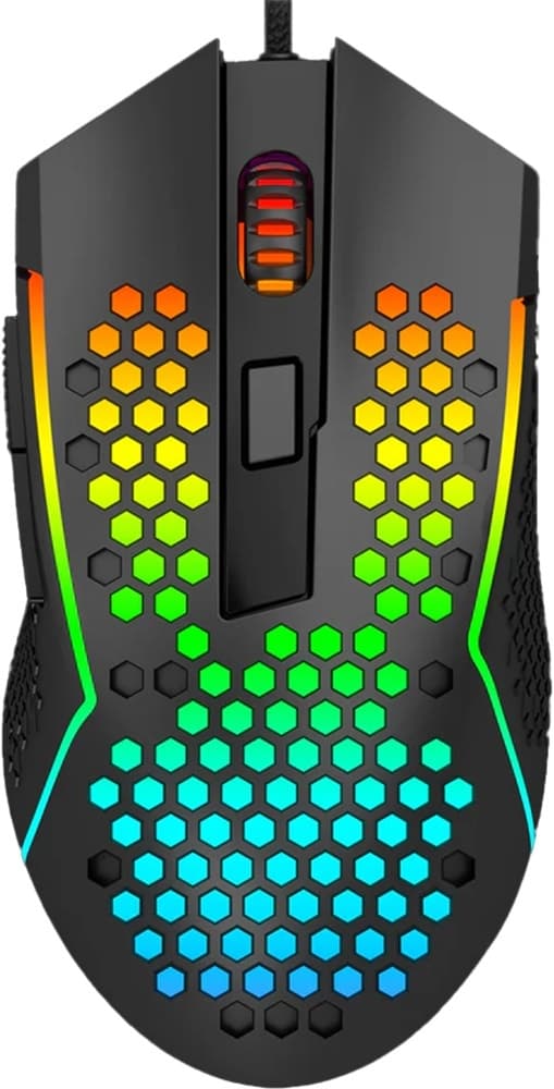 Mouse Gamer Redragon M987-K Reaping USB / RGB - Preto