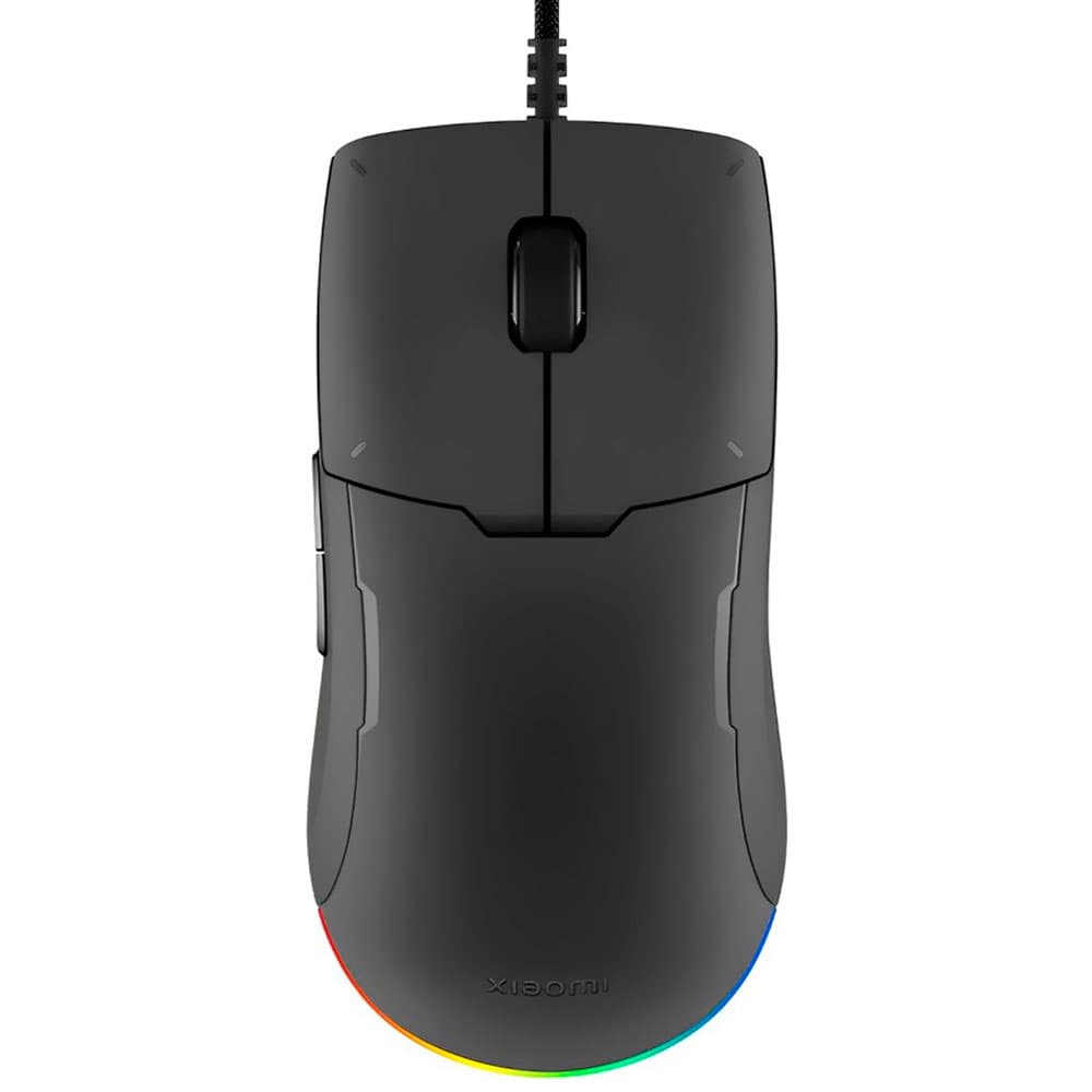 Mouse Gamer Xiaomi Lite 6.200 Dpi RGB USB Preto