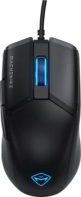 Mouse Gamer Machenike M7 Pro com Fio Preto