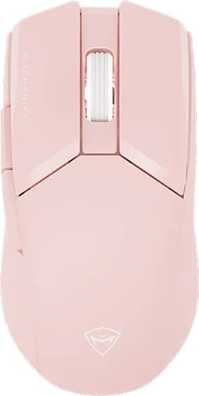 Mouse Gamer Machenike M7 Pro Sem Fio Rosa