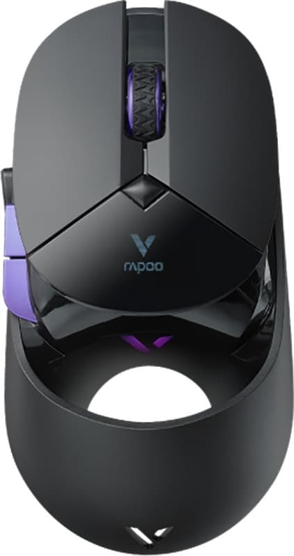 Mouse Gamer Rapoo VT960PRO USB Com Fio/Sem Fio Preto