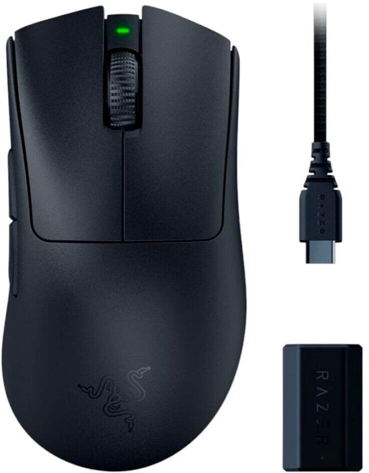 Mouse Gamer Razer Deathadder V3 Pro Hyperspeed Rz01-04630300-R3WL (Sem Fio)