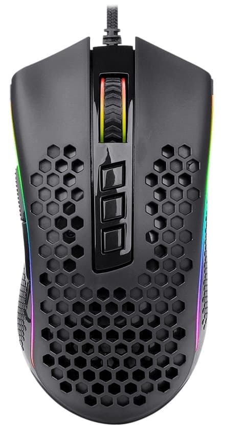 Mouse Gaming Redragon M988-RGB Storm Elite (Com Fio) - Preto