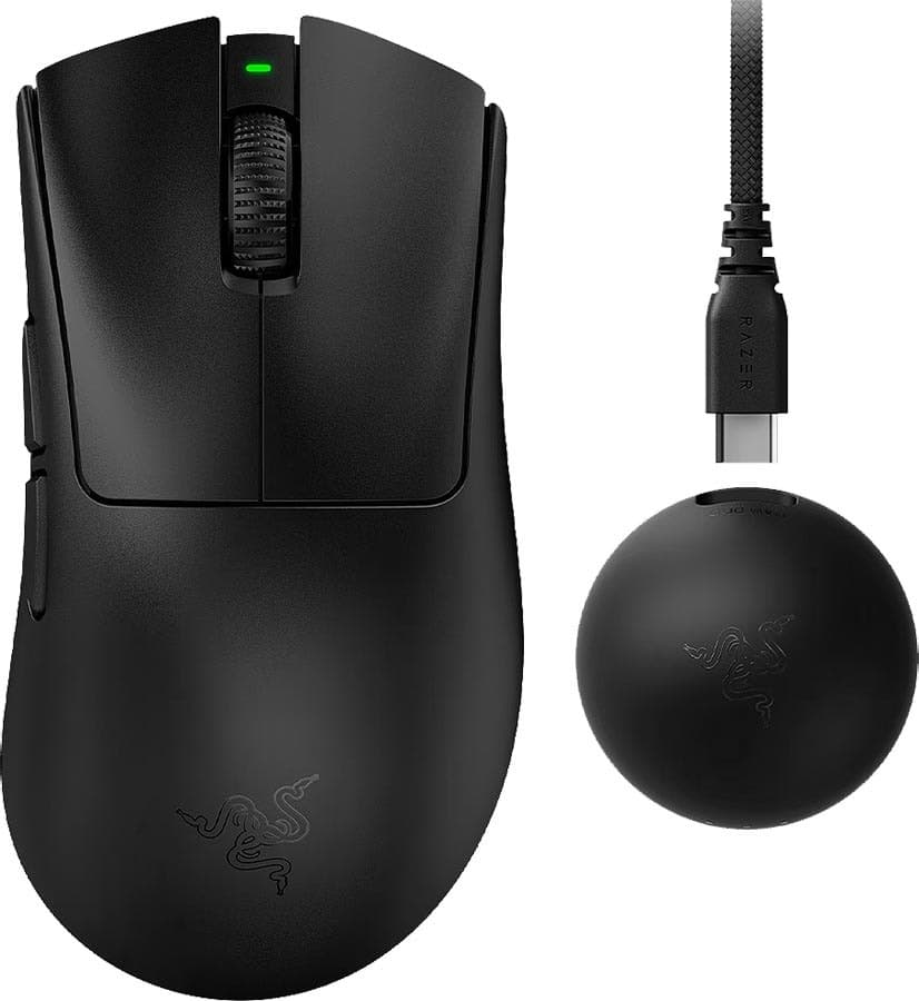 Mouse Sem Fio Razer DeathAdder V4 Rz01-05330100-R3U1 Preto