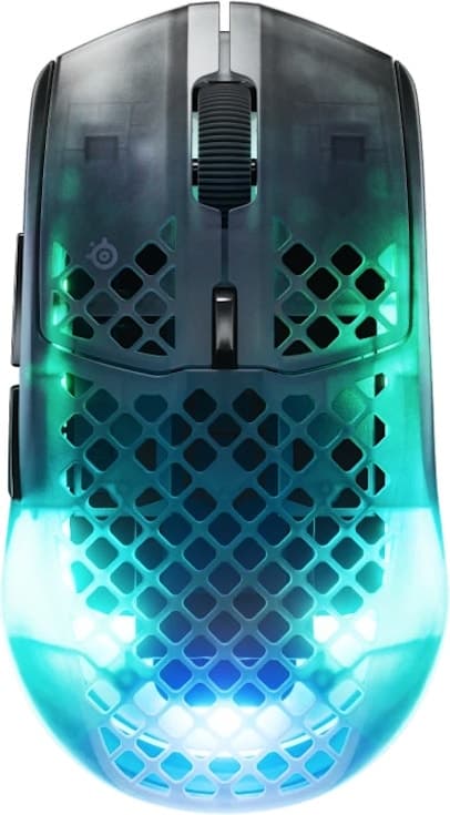 Mouse Sem Fio SteelSeries Aerox 3 Gen 2 RGB Shadow