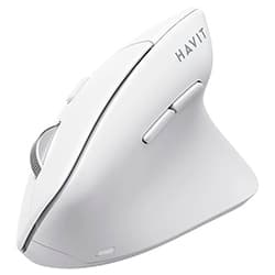 Mouse Havit MS45WB Vertical Wireless / Bluetooth - Branco