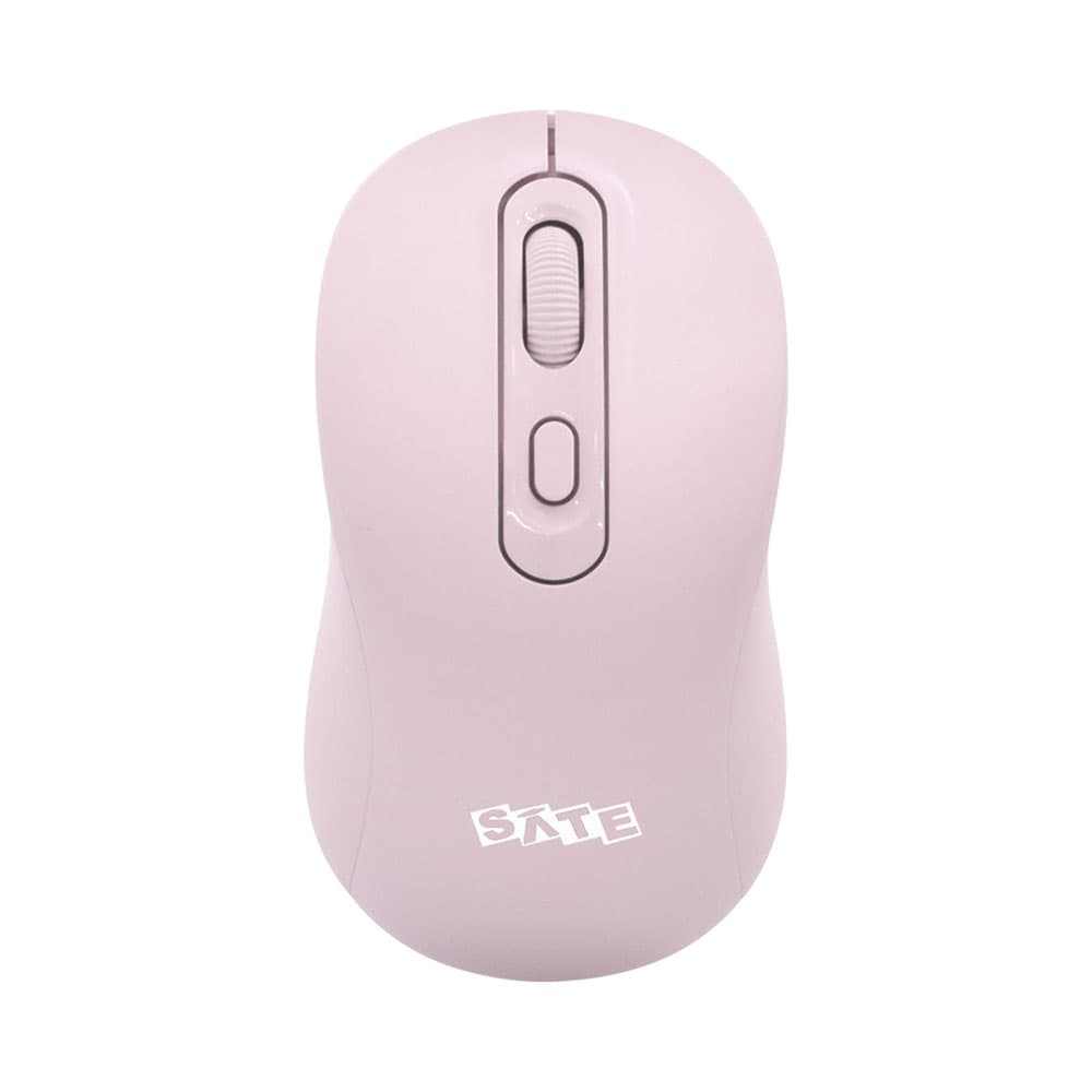Mouse Sem Fio Sate A-763G Rosa
