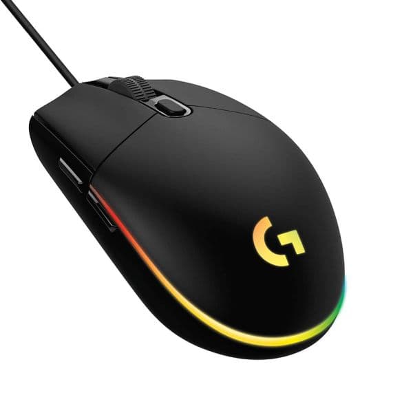 Mouse Logitech G203 Lightsync 910-005793 USB Preto
