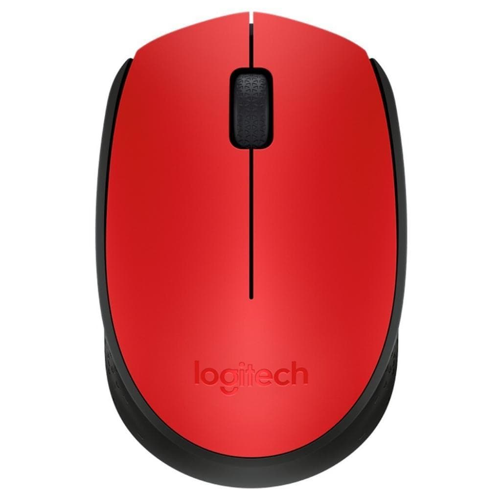 Mouse Sem Fio Logitech M170 Vermelho