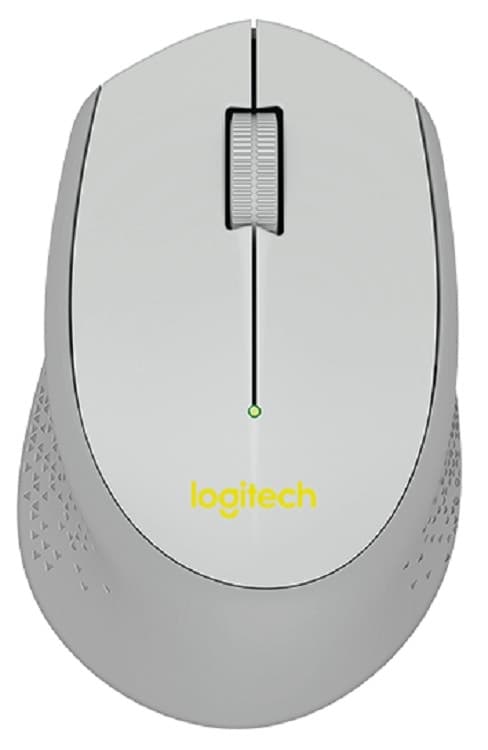 Mouse Sem Fio Logitech M280 2.4GHz Cinza