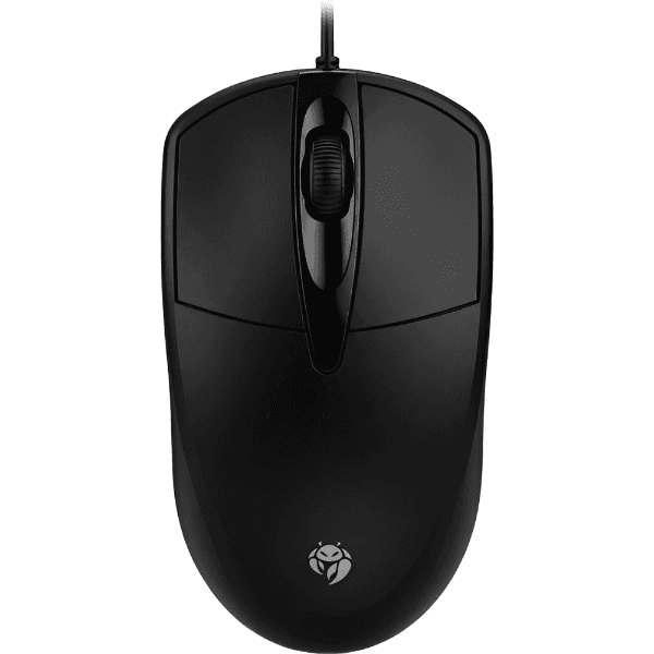 Mouse Óptico com Fio Krab Kbmo10 USB 1200DPI Preto
