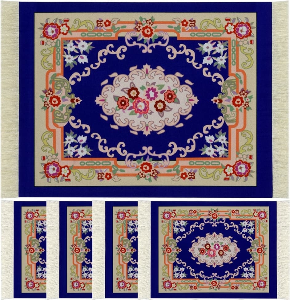 Mouse Pad Farjini Fj-05-F Arabesque (18 X 23 Cm) + 4 Porta-Copos