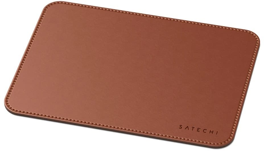 Mouse Pad Satechi Couro Ecológico St-Elmpn Marrom