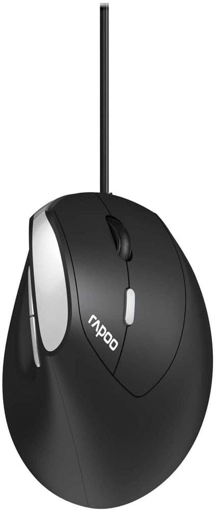 Mouse Rapoo Ev200 Silent - Preto (com Fio)