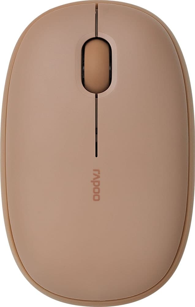 Mouse Sem Fio Rapoo M650 Silent 2.4GHz Marrom