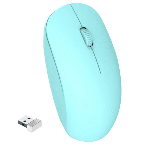 Mouse Sem Fio Yelandar 2.4 Ghz A Pilha Verde