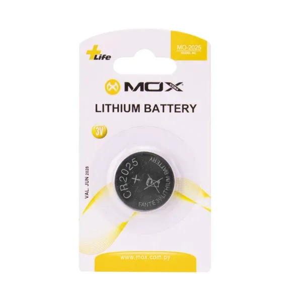 Pilha Mox Mo-2025 3V 1 Unidade