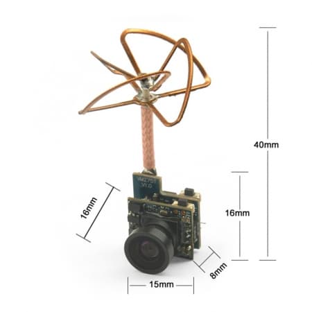 Mr Camera Mini 520TV 5.8GHz Cm520-Tx2548