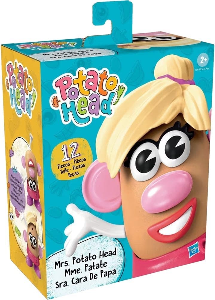 Boneca Mrs. Potato Head Hasbro 12 Peças