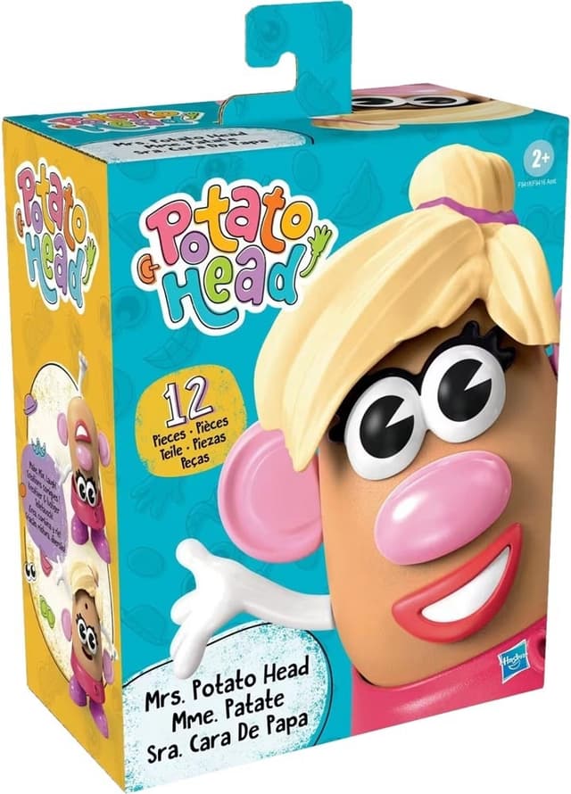 Boneca Mrs. Potato Head Hasbro 12 Peças