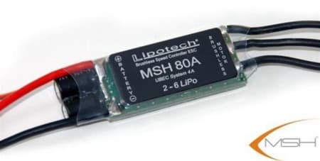 Esc Speed Brushless 80A Msh