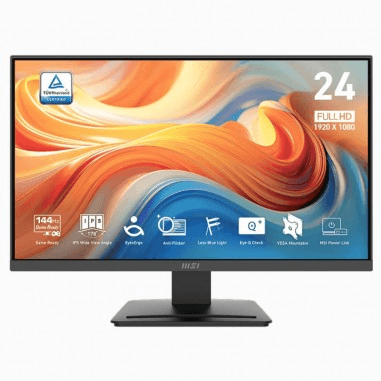 Monitor Gamer Msi 24" Pro Mp242 e14 FHD/HDMI/144HZ Negro