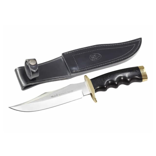 Faca de Caça Muela Bufalo-17M Madeira Prensada Preto 170MM