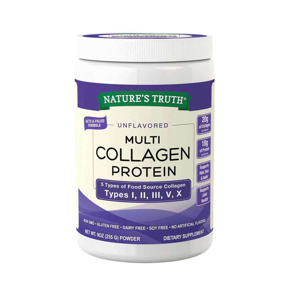 Proteína Multi Colágeno Nature's Truth Sem Sabor 255G