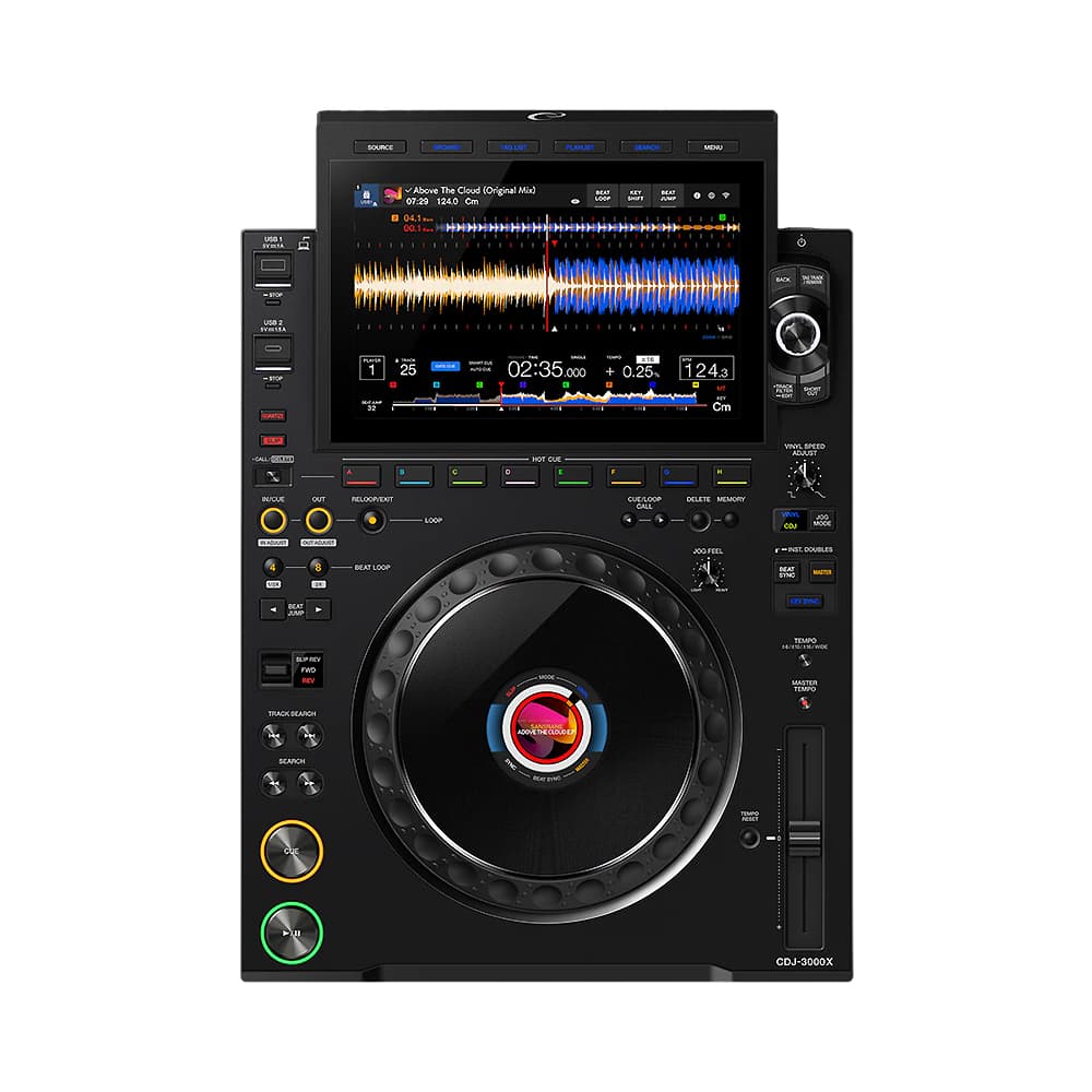 Multi Player Profissional Alphatheta Cdj-3000X Preto