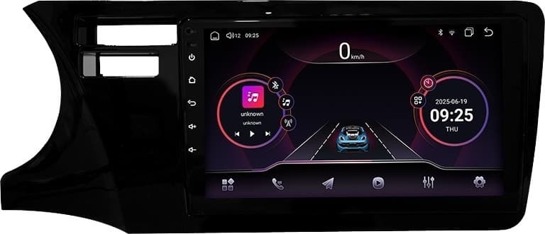 Multimídia Hetzer H-Pro 4G Android 14 para Honda City 2015/19