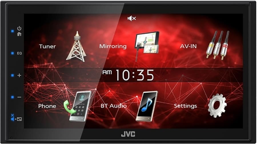 Multimídia Jvc Kw-150BT 6.8" FM/USB/Bluetooth