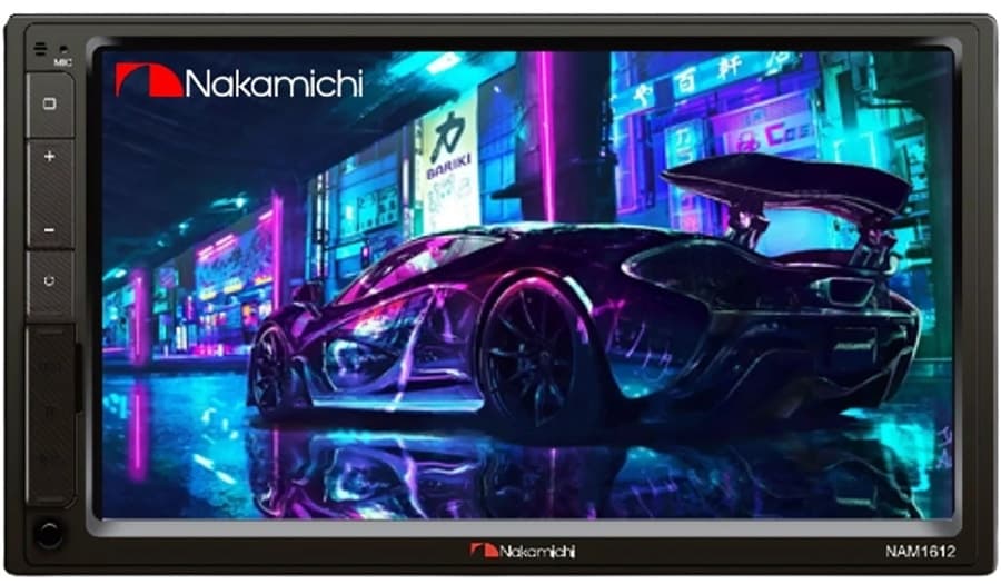 Multimídia Nakamichi Nam1612 7" Touch Universal BT/USB/FM