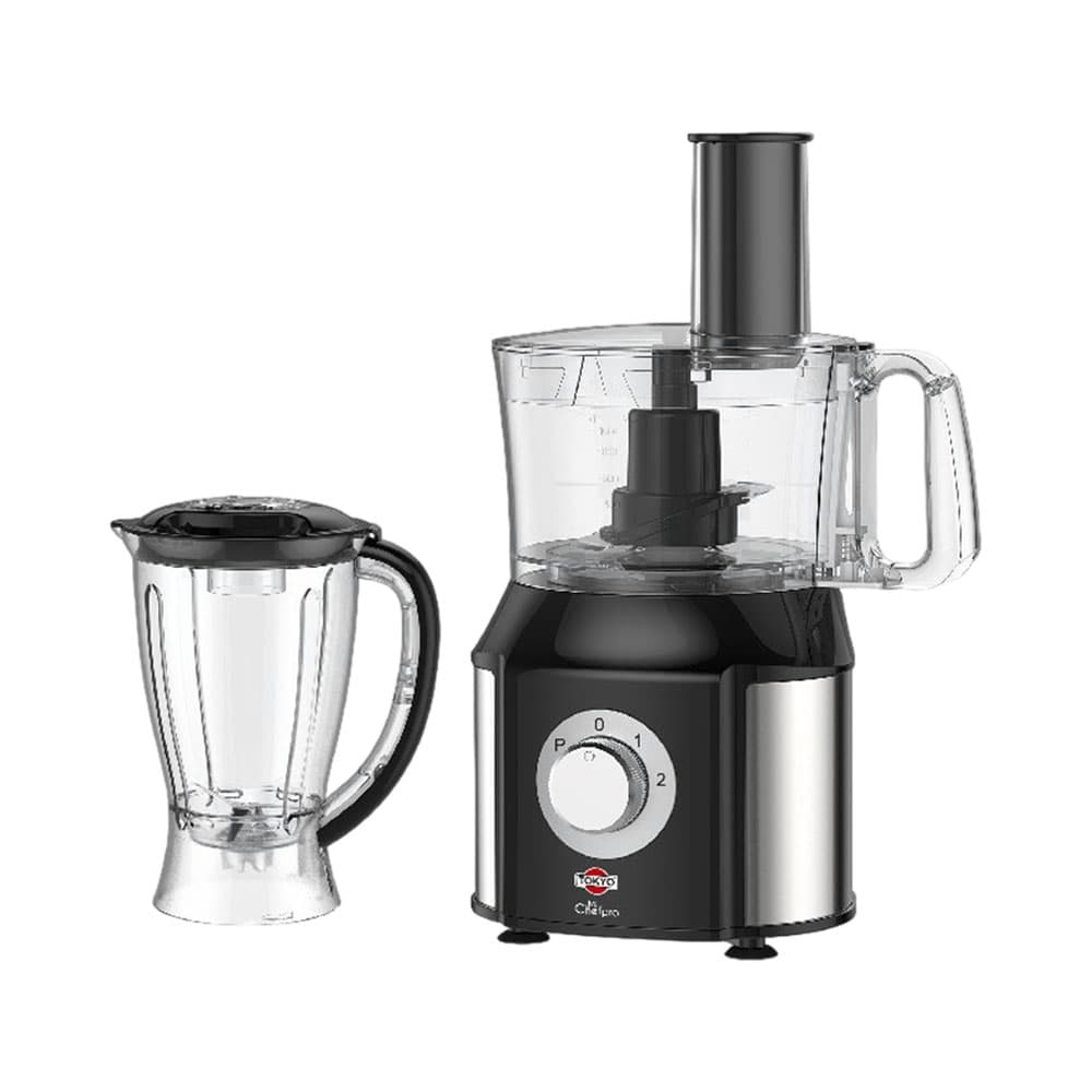 Multiprocessador Tokyo Michef Pro 6 Em 1 500W 220V Preto - Prata