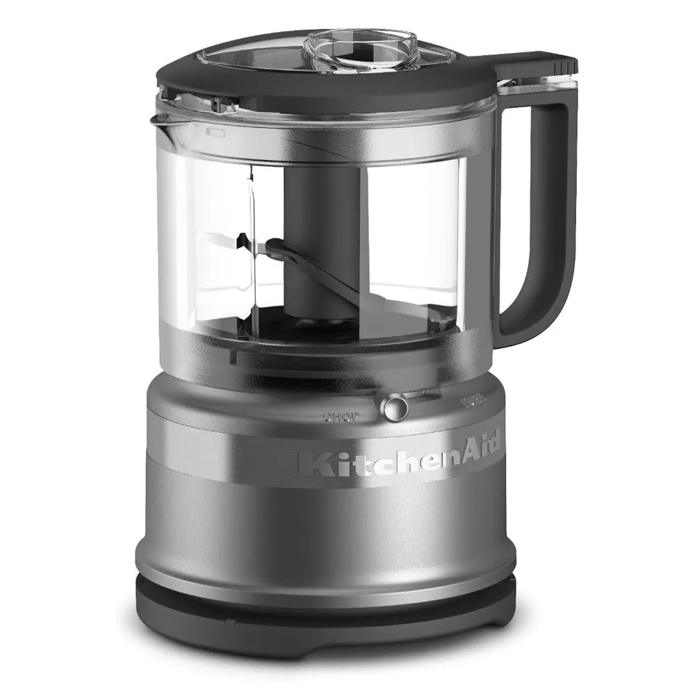 Mini Processador KitchenAid KFC3516CU 240W 3.5 Xícaras 120V – Prata