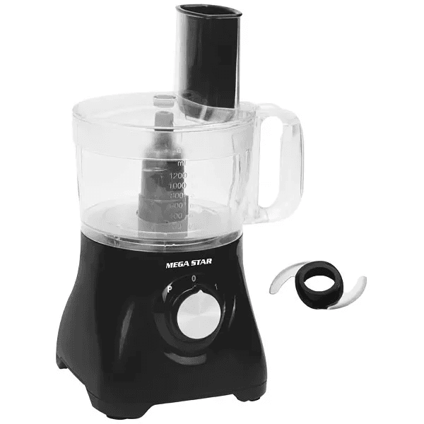 Multiprocessador Megastar Sg500 1.2 Litros 500W 2 Velocidades + Pulsar 220V Preto