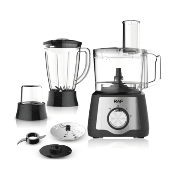 Multiprocessador Raf 7 Em 1 600W 1.5 Litros 220V Preto