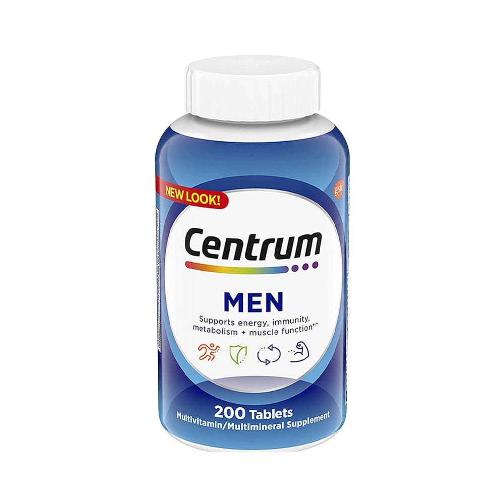Multivitamínico Centrum Silver Men 200 Tabletes