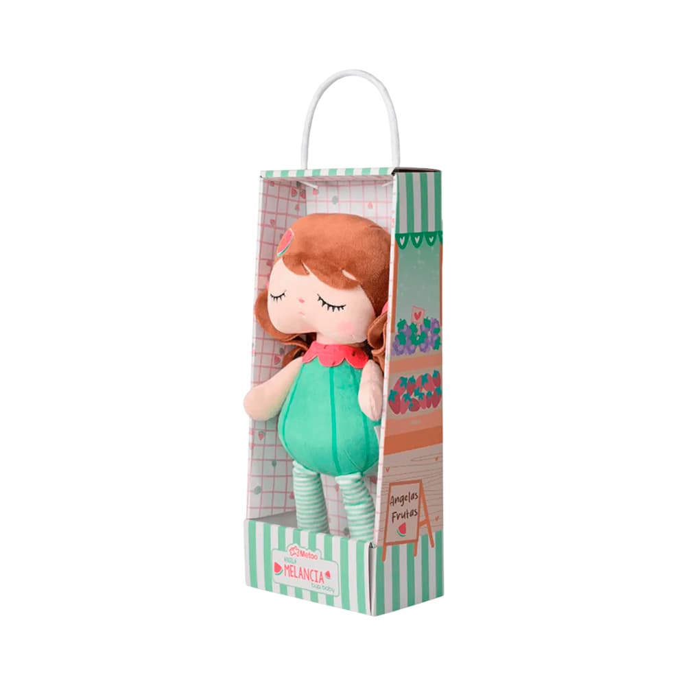 Boneca de Apego Metoo Angela Melancia Bup Baby 9348