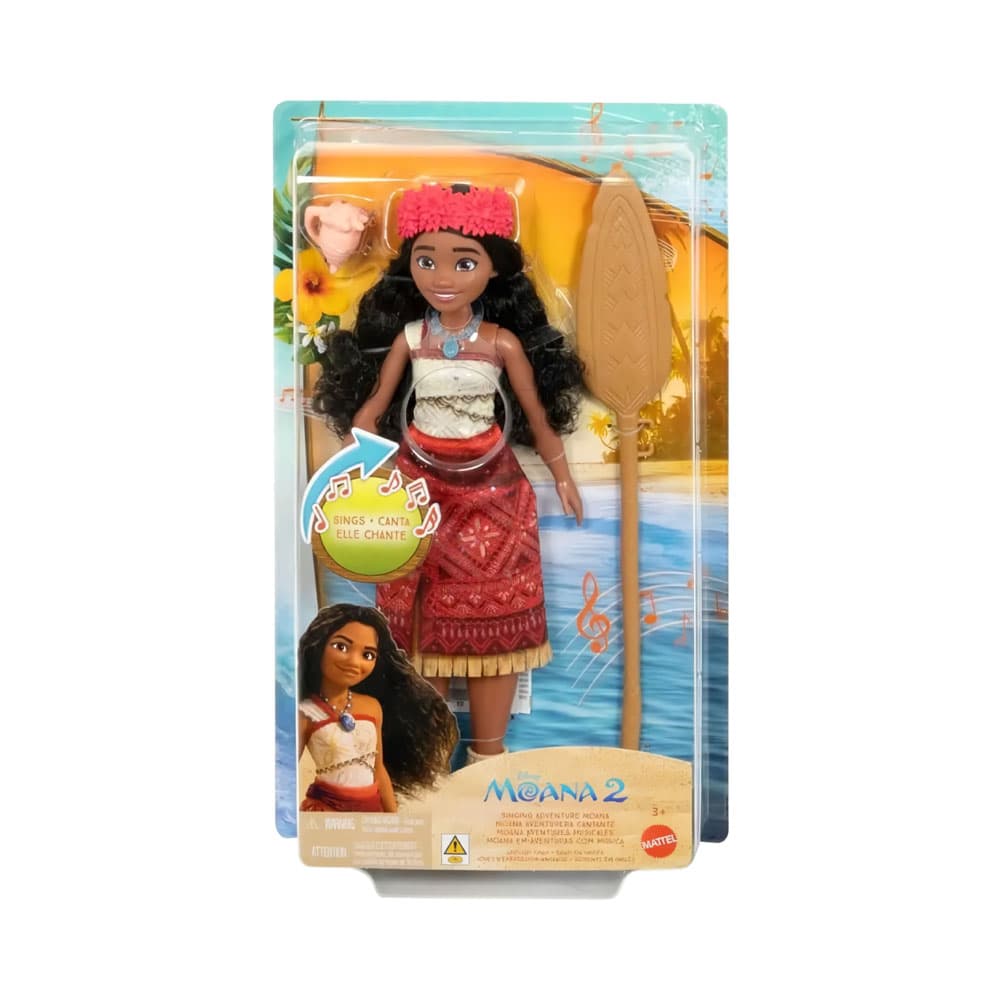 Boneca Disney Princesa Moana 2 Mattel Jbt38
