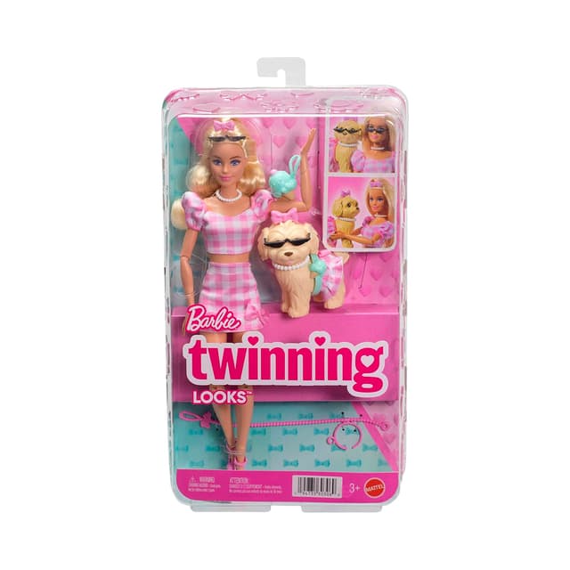 Boneca Barbie Mattel Twinning Looks Jfp36