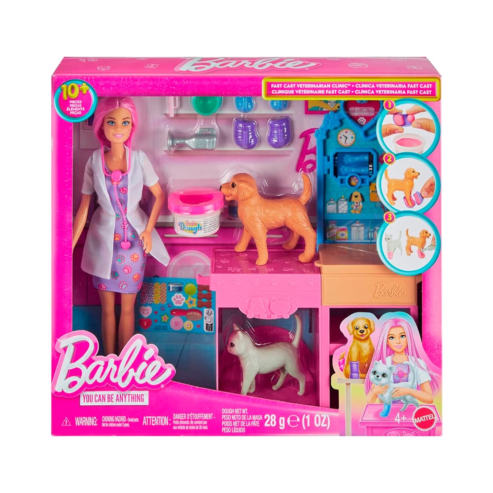 Boneca Mattel Veterinarian Clinic Jfx93