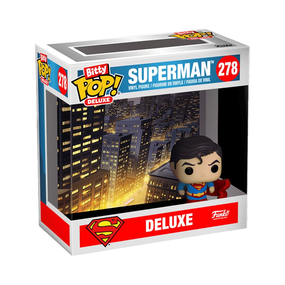 Boneco Funko Bitty Pop! Deluxe Dc Superman 278