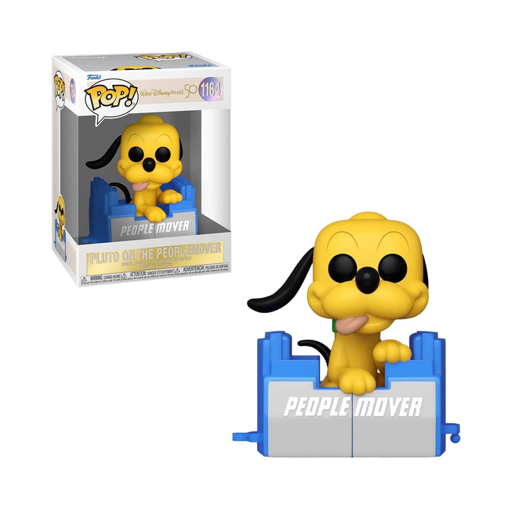 Boneco Funko Disney Pluto 50TH Anniversary On the PeopleMover 1164
