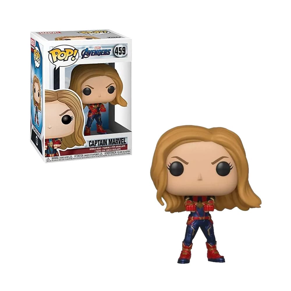Boneco Funko Pop Avengers Capitã Marvel 459