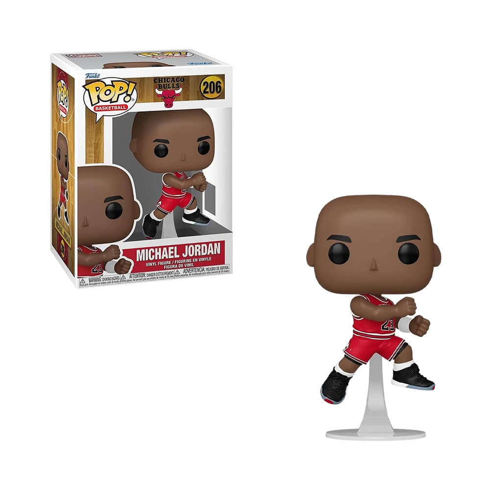 Boneco Funko Pop Basketball Nba Michael Jordan 206