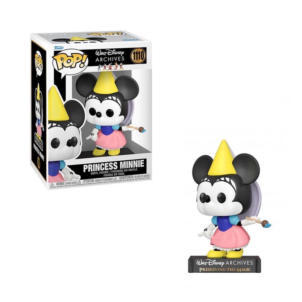 Boneco Funko Pop Disney Archives Princess Minnie 1110
