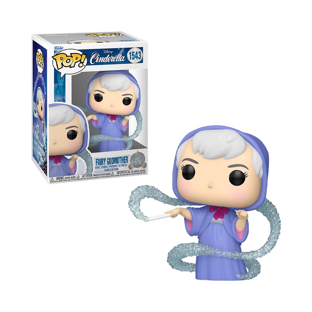 Boneco Funko Pop Disney Madrinha Cinderela