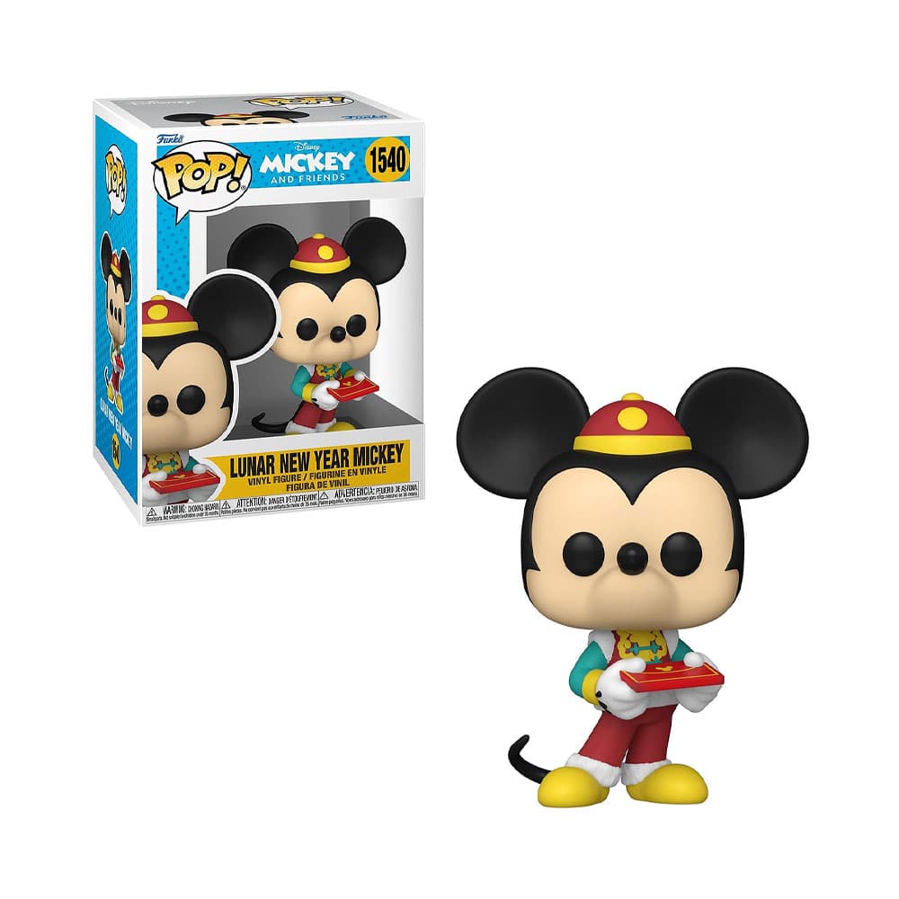 Boneco Funko Pop Disney Mickey And Friends Ano Novo Lunar Mickey 1540