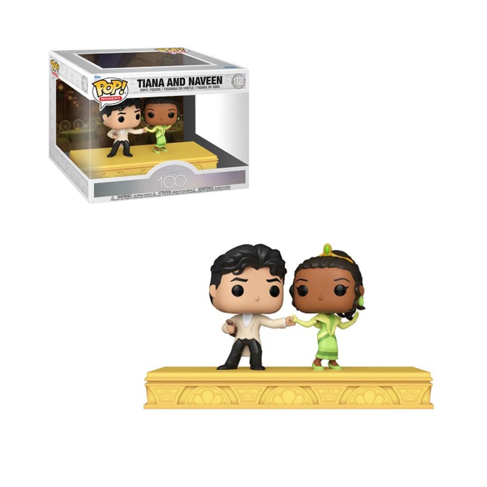 Boneco Funko Pop Disney Tiana e Naveen 1322