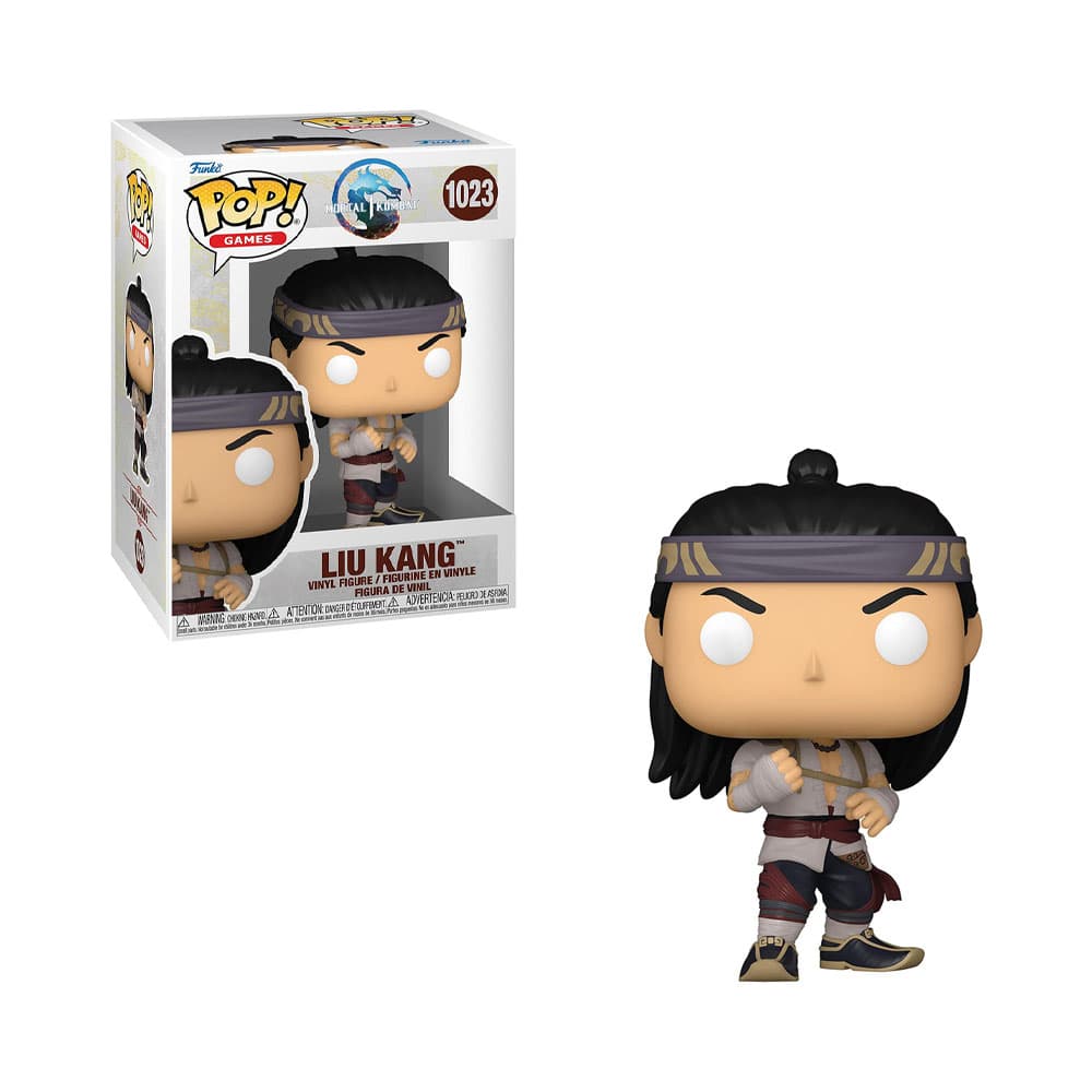 Boneco Funko Pop Games Mortal Kombat 1 Liu Kang 1023